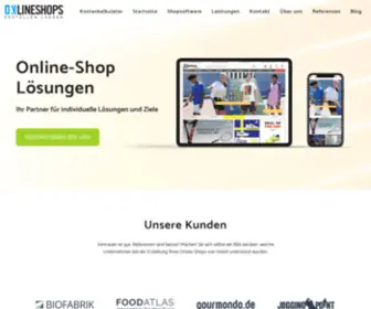 Onlineshop-Erstellen-Lassen.de(Professionellen Online) Screenshot