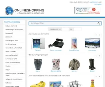 Onlineshopping.ch(Online Shopping Schweiz) Screenshot