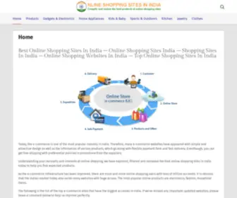 Onlineshoppingsitesinindia.in(Onlineshoppingsitesinindia) Screenshot