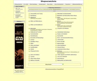 OnlineshopVerzeichnis.de(Online Shopverzeichnis) Screenshot