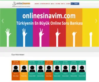 Onlinesinavim.com(Online SINAVIM) Screenshot