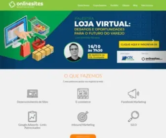 Onlinesites.com.br(Especializada em vendas online) Screenshot