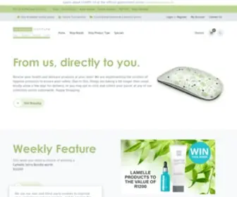 Onlineskinshop.co.za(Online Medical Skincare Shop by Skin Renewal Aesthetic Clinic) Screenshot