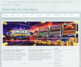 Onlineslotsforusaplayers.com(Online slots for usa players) Screenshot