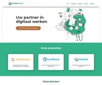 Onlinesmartcities.be(Green Valley Belgium) Screenshot