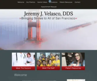 Onlinesmiles.com(San Francisco Dentist) Screenshot