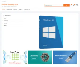 Onlinesoppingpro.com(Online Sopping pro) Screenshot