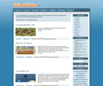 Onlinespieleblog.de(Hier kostenlose Flashgames spielen) Screenshot
