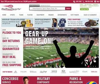 Onlinesports.com(Sporting Goods) Screenshot