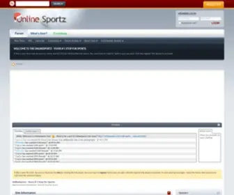 Onlinesportz.com(Yours # 1 Stop for Sports) Screenshot