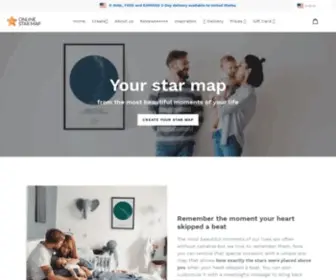 Onlinestarmap.com(Online Star Map) Screenshot