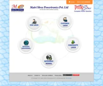 Onlinestatus.in(Matri Shree Powertronics Pvt Ltd) Screenshot