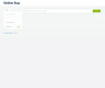 Onlinesup.com(Online Support) Screenshot