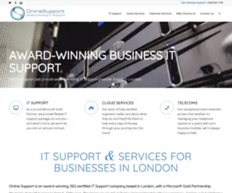 Onlinesupport.co.uk(Online Support Computing Ltd) Screenshot