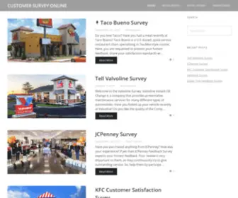 Onlinesurveyz.xyz(Customer Satisfaction Survey Guide Online 2019) Screenshot