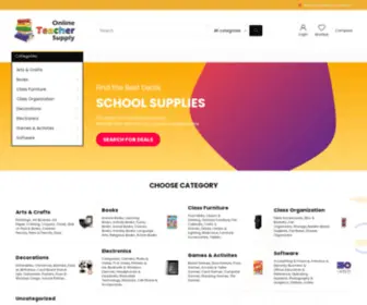 Onlineteachersupply.com(Education is Powerful) Screenshot