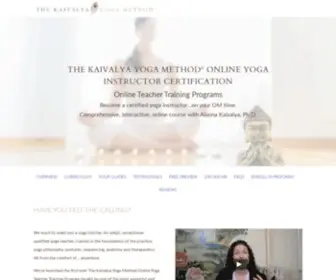 Onlineteachertraining.yoga(Complete Yoga Teacher Training Online) Screenshot