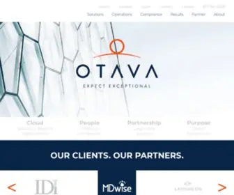 Onlinetech.com(OTAVA Private & Public Cloud) Screenshot