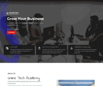 Onlinetechacademy.com(OTA) Screenshot