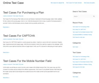 Onlinetestcase.com(Online Test Case) Screenshot