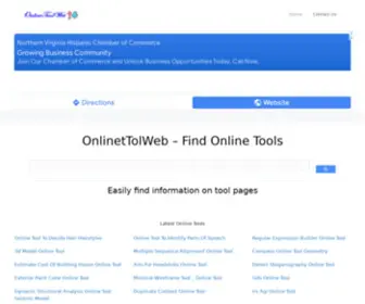 Onlinetoolweb.com(Onlinetoolweb) Screenshot