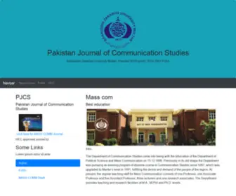 Onlinetopsale.com(Pakistan Journal of Communication Studies) Screenshot