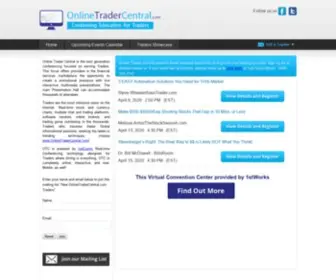 Onlinetradercentral.com(Valuable Free DayTrading Webinars for & Online Traders #Daytrading #Online Trading) Screenshot