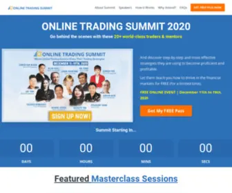 Onlinetradingsummit.com(Online Trading Summit 2021) Screenshot