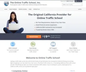 Onlinetraffic.com(Online Traffic School) Screenshot