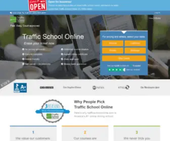 Onlinetrafficschool.com(Traffic School Online) Screenshot