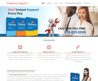 Onlineturbotaxsupportnumber.com(Onlineturbo) Screenshot