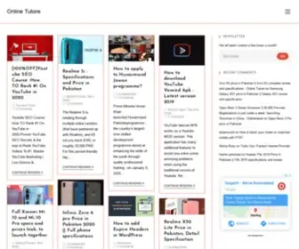 Onlinetutore.com(Onlinetutore) Screenshot