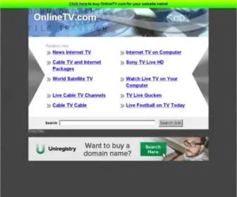 Onlinetv.com(Online) Screenshot