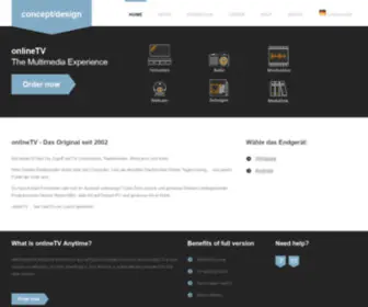 Onlinetv6.de(OnlineTV by concept/design) Screenshot