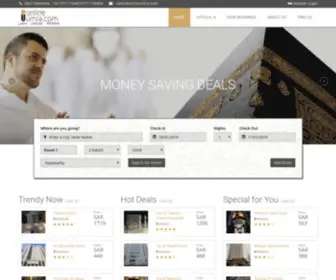 Onlineumra.com(Hotels In Makkah) Screenshot