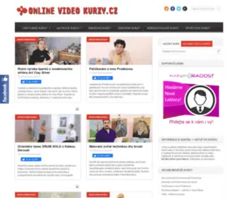 Onlinevideokurzy.cz(Online video kurzy) Screenshot