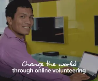 Onlinevolunteering.org(UNV Online Volunteering service) Screenshot
