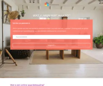 Onlinewaardebepaling.nl(Ontvang een gratis waardebepaling) Screenshot