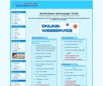 Onlinewebservice3.de(Onlinewebservice3) Screenshot