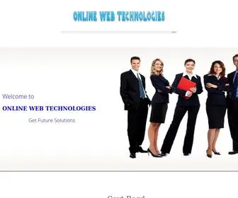 Onlinewebtechnologies.com(Software Development) Screenshot