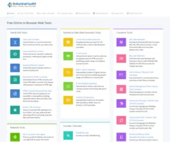 Onlinewebtoolkit.com(Set of simple in) Screenshot