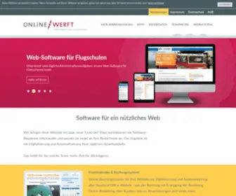 Onlinewerft.de(Onlinewerft GmbH) Screenshot