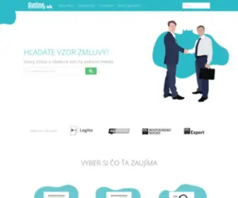 Onlinezmluvy.sk(Vzory) Screenshot