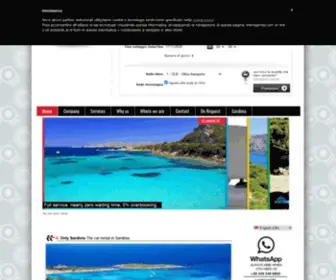 Only-Sardinia.com(NOLEGGIO AUTO OLBIA) Screenshot