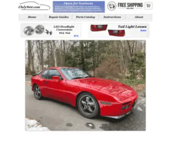 Only944.com(Porsche 944 Parts) Screenshot