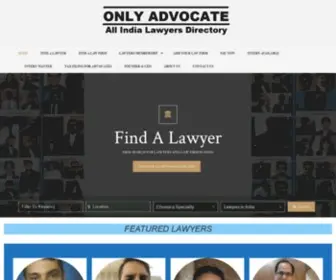 Onlyadvocate.com(Onlyadvocate) Screenshot