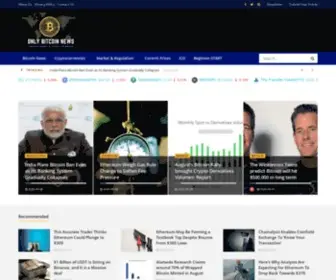 Onlybitcoinnews.com(Cryptocurrency RSS Feeds) Screenshot