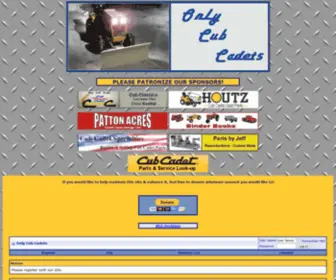 Onlycubcadets.net(Onlycubcadets) Screenshot
