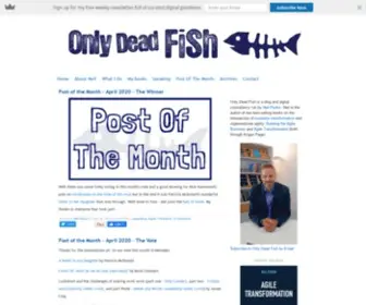 Onlydeadfish.co.uk(Only Dead Fish) Screenshot