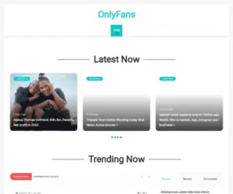 Onlyfans.com.ng(OnlyFans Viral Blog) Screenshot